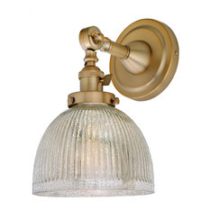 Soho One Light Swivel Mercury Madison Wall Sconce