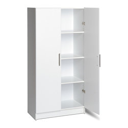 Prepac 32" Storage Cabinet with 2 Adjustable and 1 Fixed Shelves - Display And Wall Shelves 