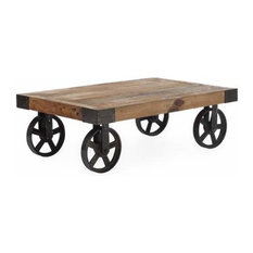 shop industrial factory cart coffee table products on houzz shop industrial factory cart coffee table products on houzz