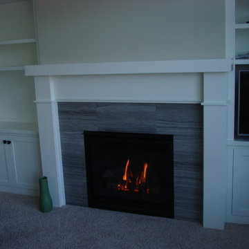 Tile Fireplace Surround