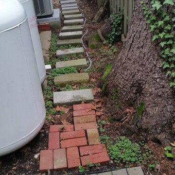 Maintenance free yard transformation