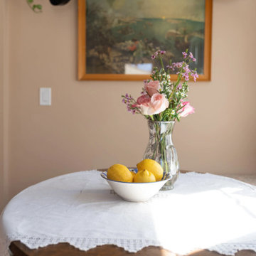 French Country Kitchen Remodel — Plaster Hood, Oak Island & Farmhouse Sink