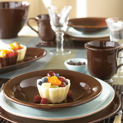 Vietri Cioccolata Dinnerware - Dinnerware