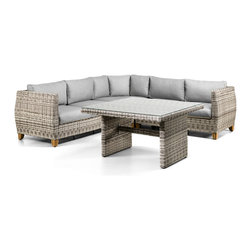 SUNS Orange Collection - Puccini Lounge Set - Outdoor Lounge Sets