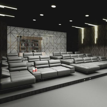 Home Theater at Kendall Ranches