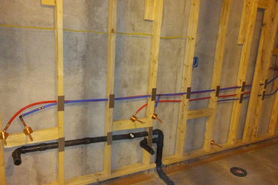 New Basement Water Pipes