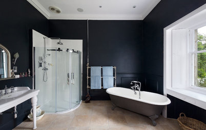 10 Bathrooms That Look Great in Black