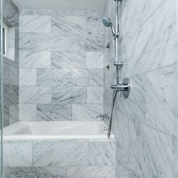 Custom Calacatta Bathroom Remodel