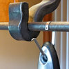 Piston Connector Rod Pot & Pan Hanger 34" (rustic & polished steel), Polished St