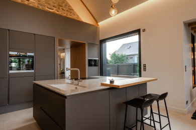 Idées déco pour une cuisine moderne.