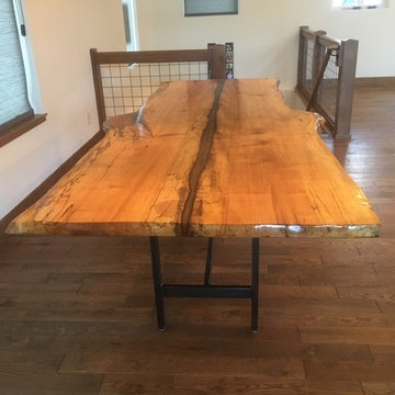 Yost | Wolff Residence Commissioned Spalted Maple Dinning Table