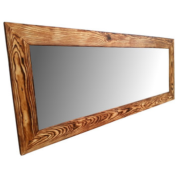 Rustic Handmade Reclaimed Wood Mirror