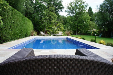 Traditional swimming pool in Kent.