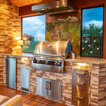 Outdoor Kitchen for Year-Round Use