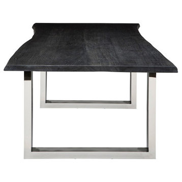 Zerlina Dining Table Oxidized Gray Oak 96"