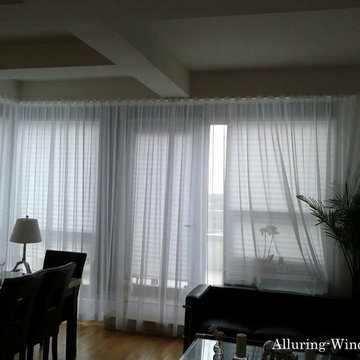 ￼￼Sheer Curtains , 224 W 14th st NYC Residence