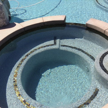 Perfecting Pretty Pools with Glass tile