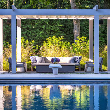 Retractable Canopy, New Canaan