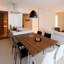 table attached to wall