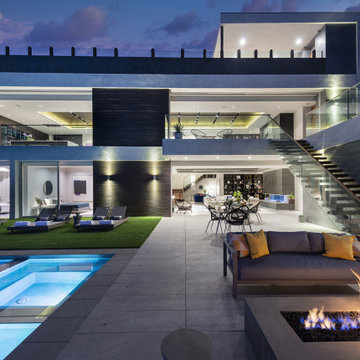 Los Tilos Hollywood Hills luxury modern architectural home