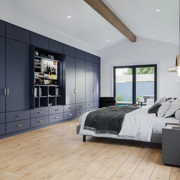 Modern Master Bedroom Remodel at The Oaks Calabasas