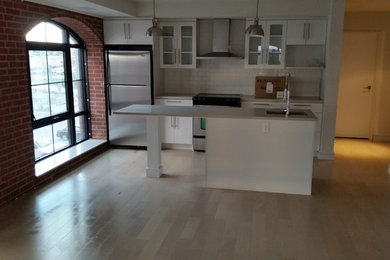 Mountain style kitchen photo in Ottawa
