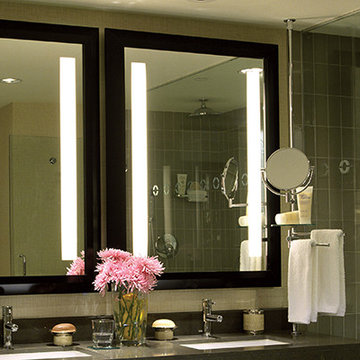 Electric Mirror Bathroom Design