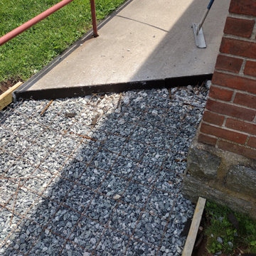 Fredonia, NY handicap ramp replacement