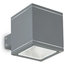 Ideal Lux Snif Square Wall Light, Anthracite