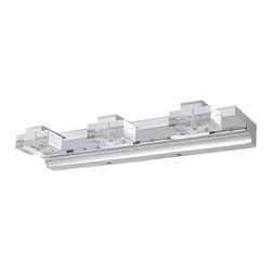 Led 3 Lights Wall Sconces Vanity Light for Bathroom - Bathroom Vanity Lighting