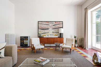 Inspiration pour un salon design.