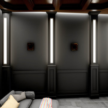 Home Cinema Interior design in Ealing