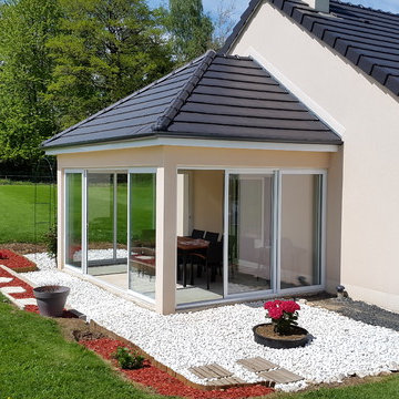 Aménagement d'une terrasse