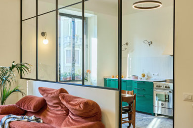 Esempio di una cucina design
