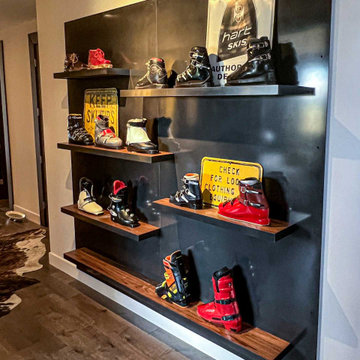 Floating Gear Shelves