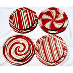 Elk Home - Elk Home S48CCP/S4 Candy Cane Style, 8" Plate (Set of 4) - Candy Cane Style 8 I Red/Hand-Painted *UL Approved: YES Energy Star Qualified: n/a ADA Certified: n/a  *Number of Lights:   *Bulb Included:No *Bulb Type:No *Finish Type:Red/Hand-Painted