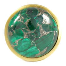 Million Dollar Malachite Knob