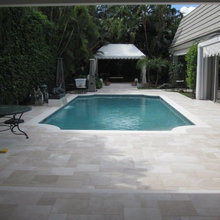 back yard, landscaping