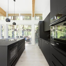 modern galley kitchen