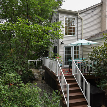 Rockville 3-Story Elevator Addition with Rear Deck