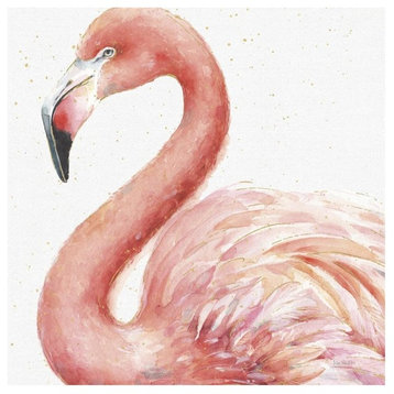 "Gracefully Pink III" Digital Paper Print by Lisa Audit, 20"x20"