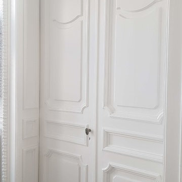 Peinture couloir et escalier