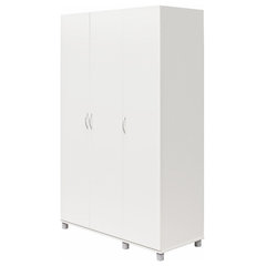 Prepac Elite 3-Door Wall Cabinet, White