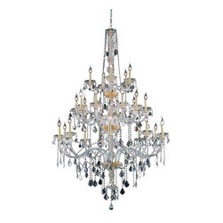 Elegant Lighting - Elegant Lighting 7825G43G/EC Chandelier Verona - Chandeliers