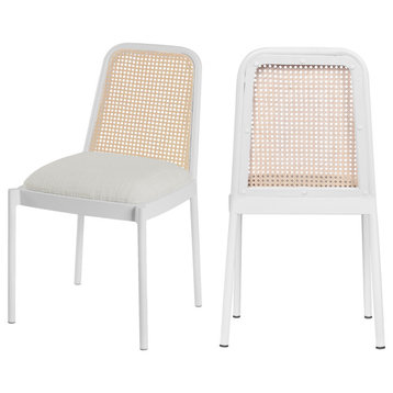 Atticus Dining Chair (Set of 2), White