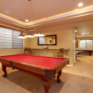 Dazzling Castle Pines Home with Theater and Bar with uplighting