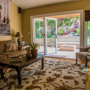 A Beautiful Exterior Folding Door Application