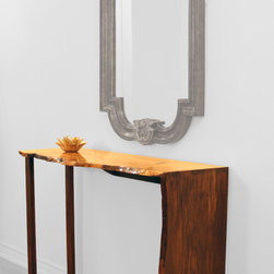 Ash Live Edge Console Table - Console Tables