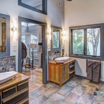 Relax & Rejuvenate in Japanese Inspired Bath Remodel
