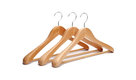 J.S. Hanger Extra-Wide Heavy Duty Rounded Shoulder Wooden Suit Hangers, Set of 3